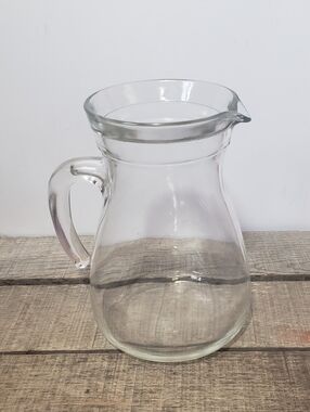 VINTAGE CERVE Clear Glass Carafe Pitcher